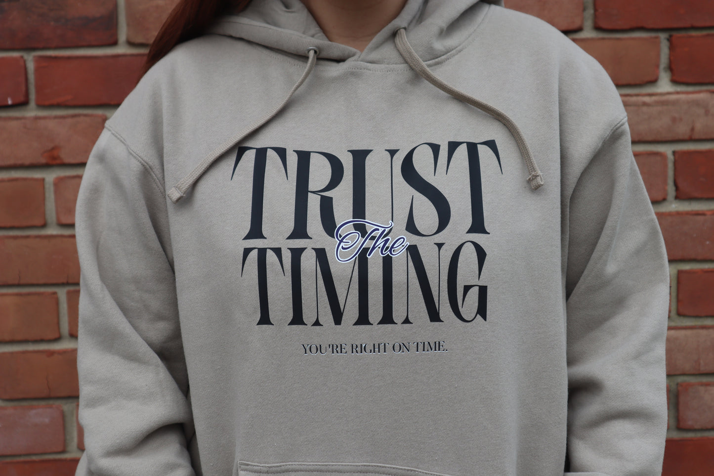 Trust the Timing Midweight Hoodie