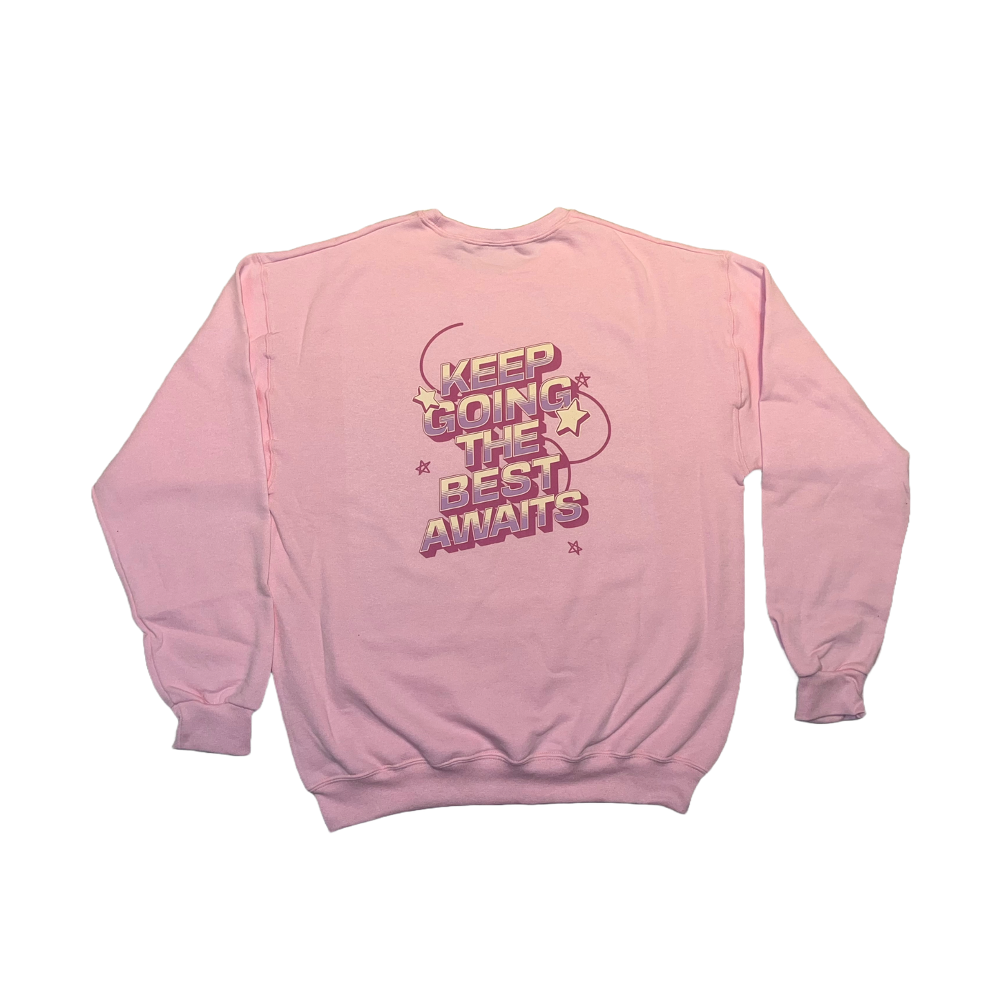 Keep Going The Best Awaits Crewneck