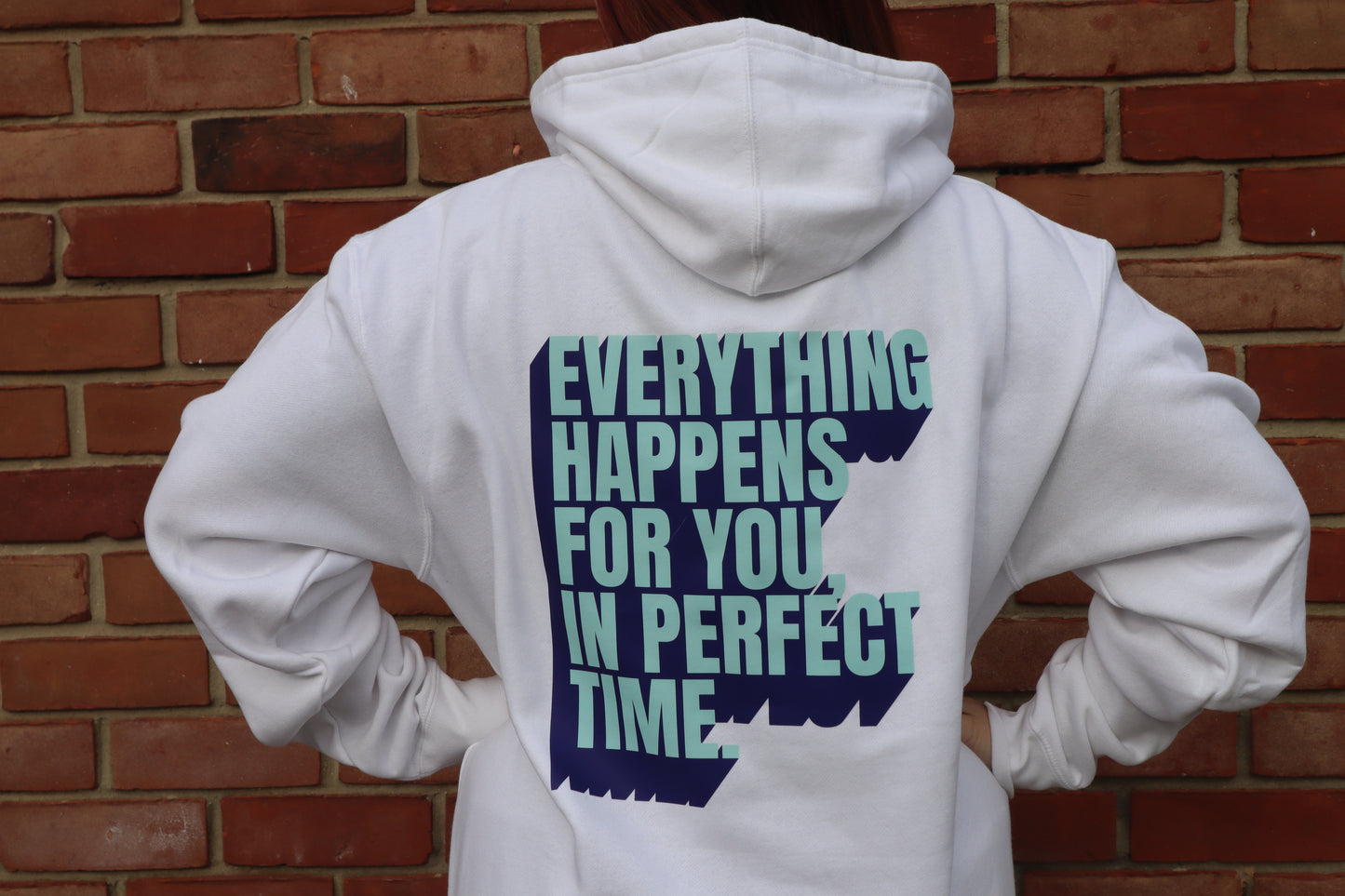 Everything Happens For You, In Perfect Time Midweight Hoodie