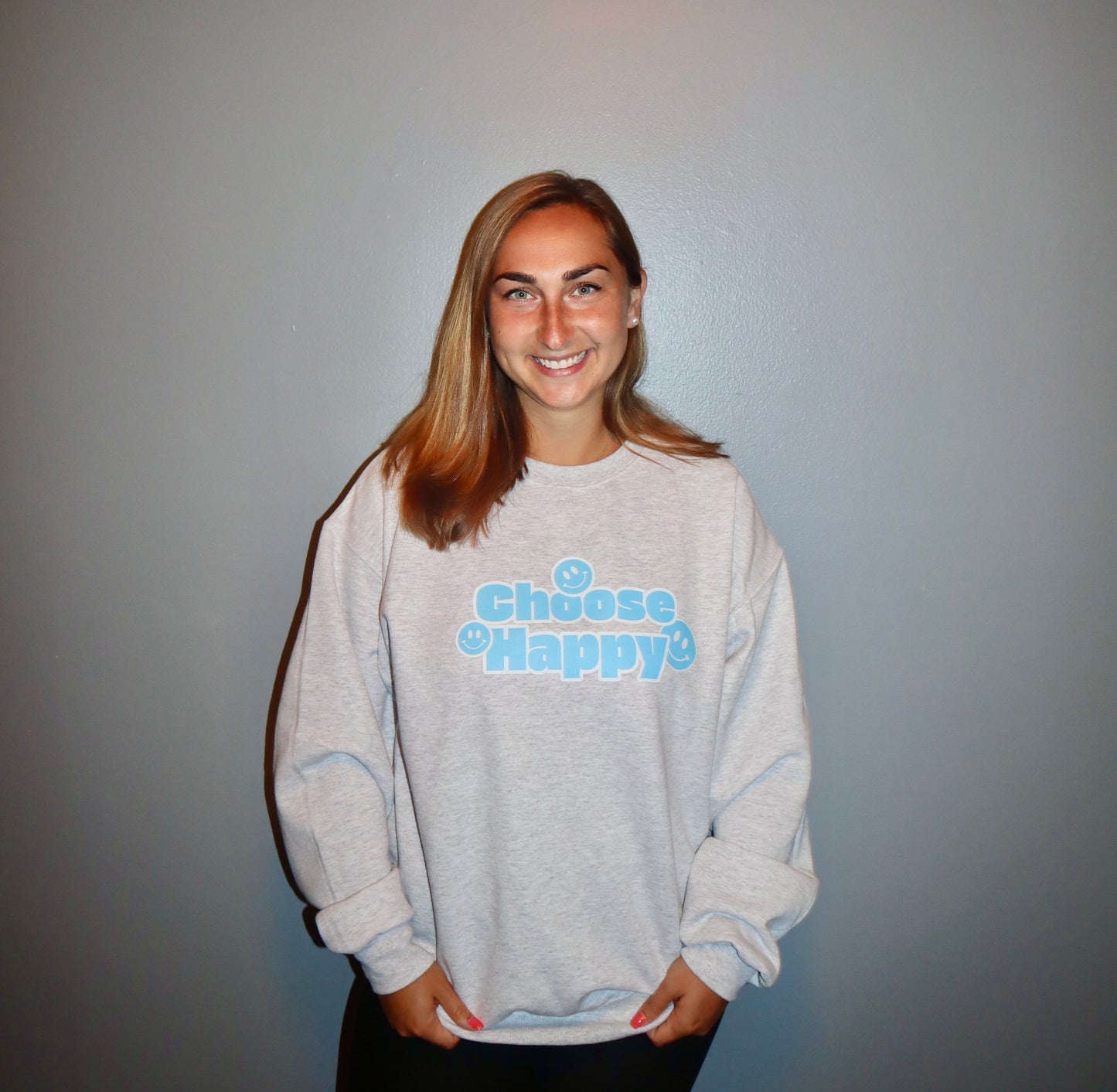 Choose Happy Crewneck